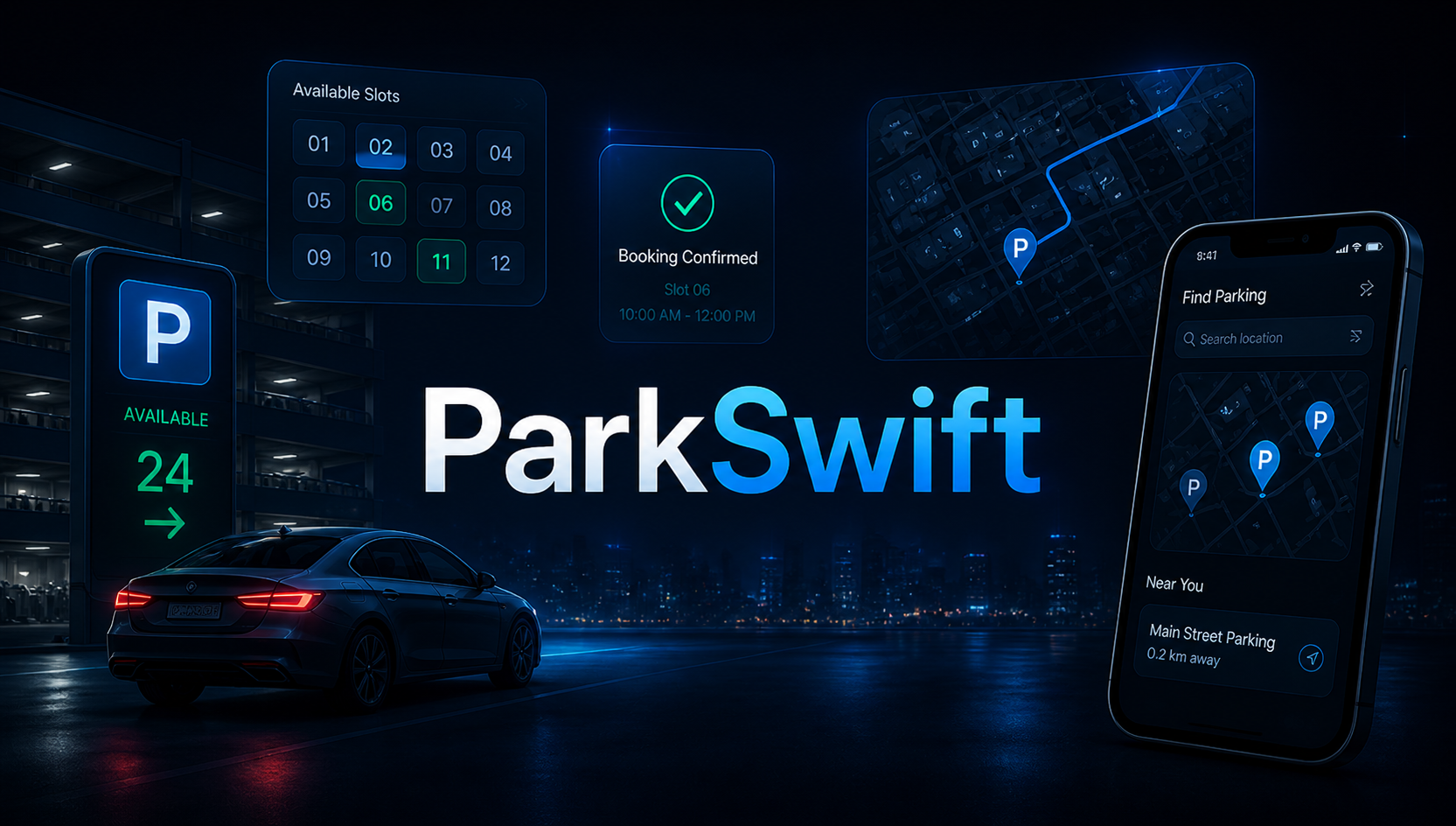 ParkSwift - Smart Parking System
