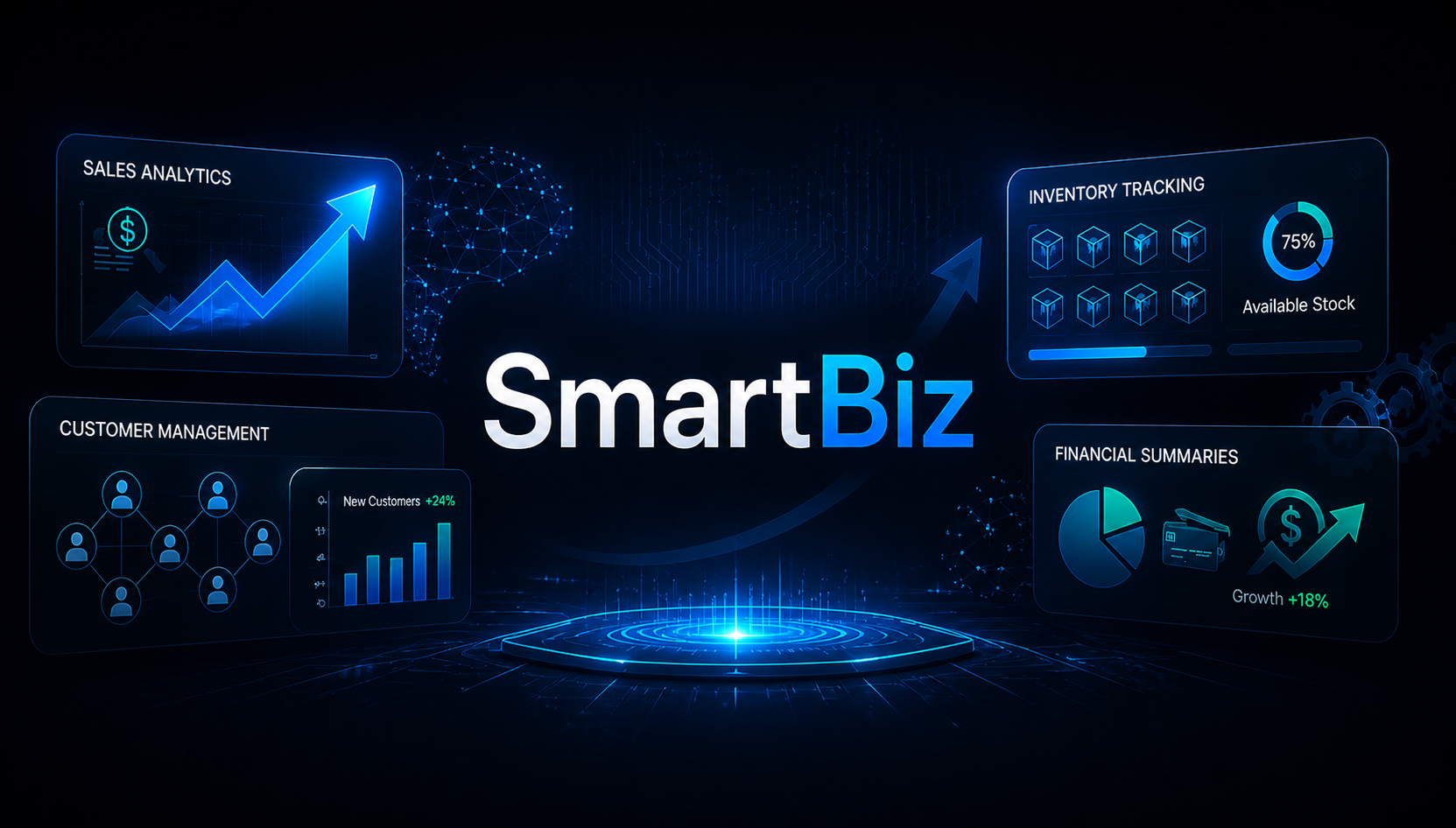 SmartBiz - AI Powered ERP Software